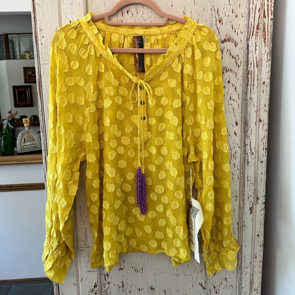 ARATTA SILENT JOURNEY MABEL BLOUSE NWT - Picture 3 of 7